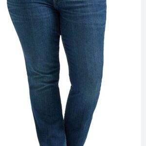 Levi's Women's Curvy Boot Cut Jeans in Rich Blue